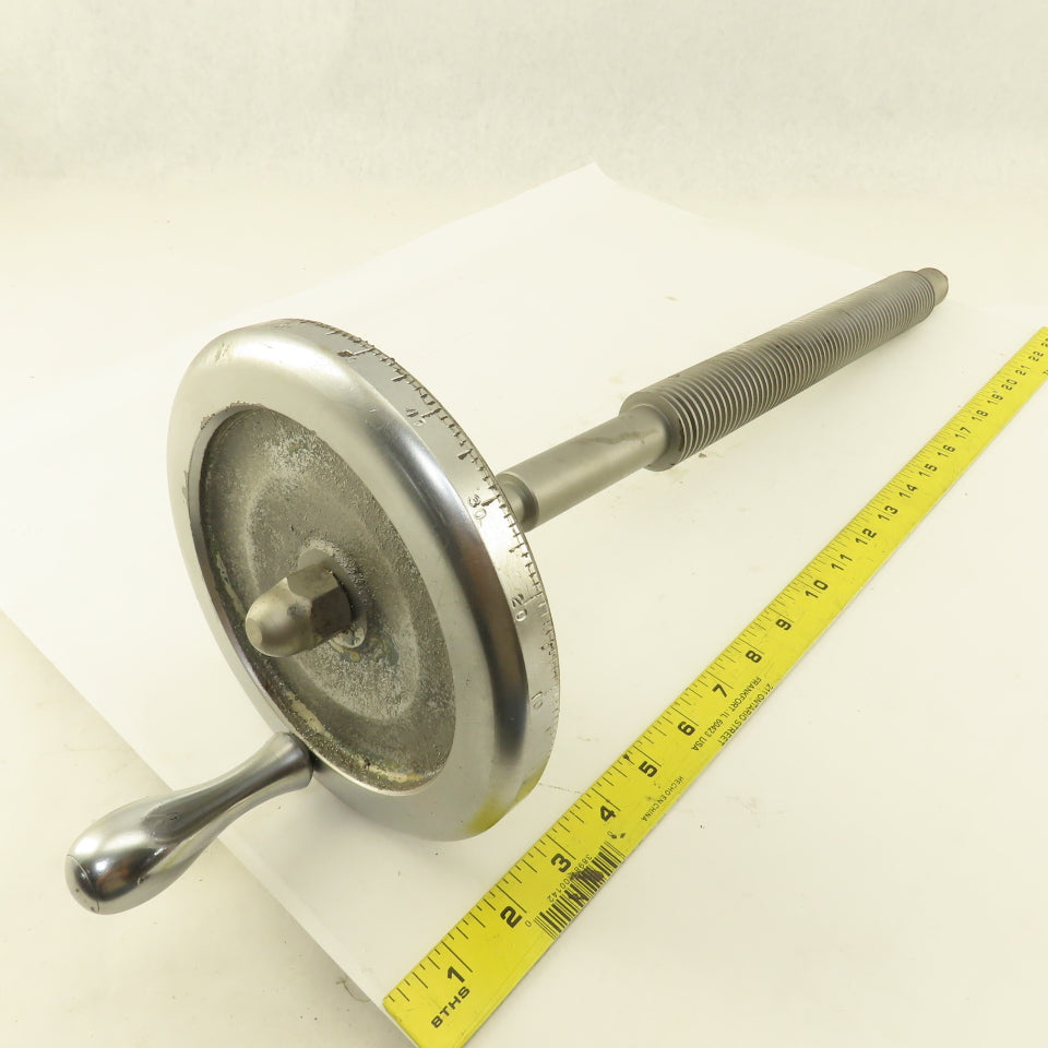 Gallmeyer & Livingston Model 280 Surface Grinder Y-Axis Ball Screw & Hand Wheel
