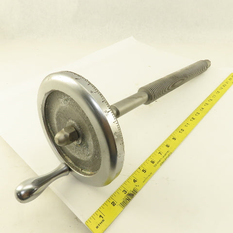 Gallmeyer & Livingston Model 280 Surface Grinder Y-Axis Ball Screw & Hand Wheel