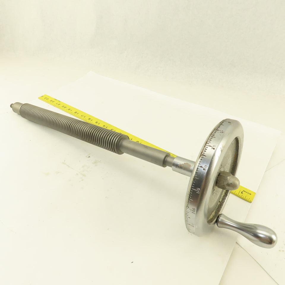 Gallmeyer & Livingston Model 280 Surface Grinder Y-Axis Ball Screw & Hand Wheel