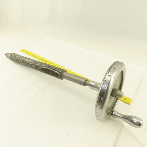 Gallmeyer & Livingston Model 280 Surface Grinder Y-Axis Ball Screw & Hand Wheel