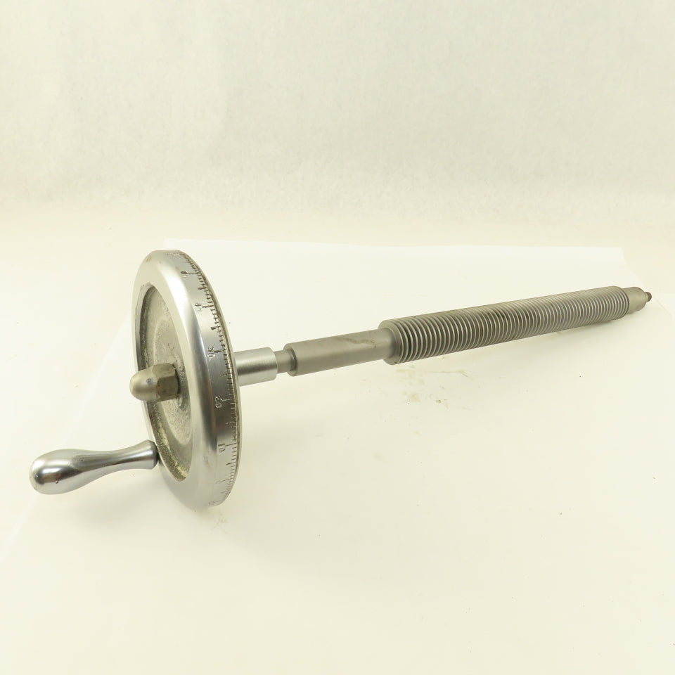 Gallmeyer & Livingston Model 280 Surface Grinder Y-Axis Ball Screw & Hand Wheel