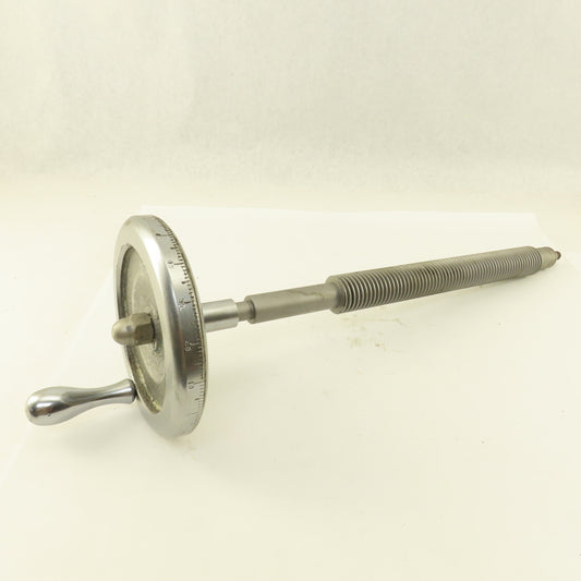 Gallmeyer & Livingston Model 280 Surface Grinder Y-Axis Ball Screw & Hand Wheel