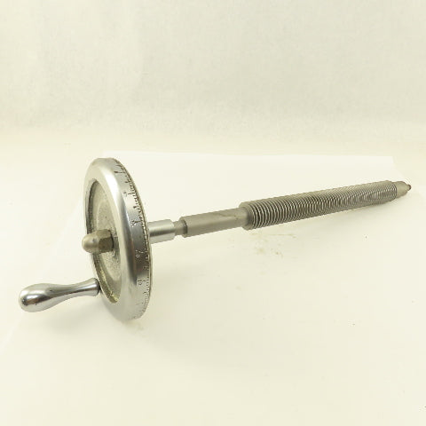 Gallmeyer & Livingston Model 280 Surface Grinder Y-Axis Ball Screw & Hand Wheel
