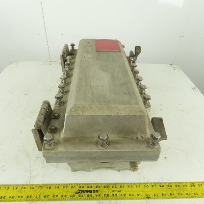 Cooper EBMC1FB Explosion Proof Starter Size 1 600V 1Hp MAX 3A Trip