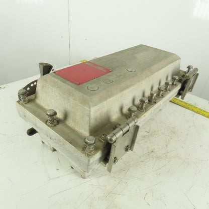 Cooper EBMC1FB Explosion Proof Starter Size 1 600V 1Hp MAX 3A Trip