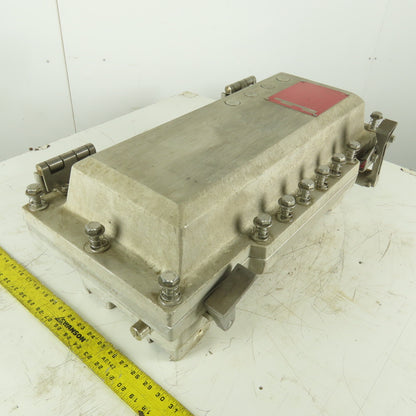 Cooper EBMC1FB Explosion Proof Starter Size 1 600V 1Hp MAX 3A Trip