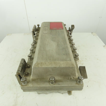 Cooper EBMC1FB Explosion Proof Starter Size 1 600V 1Hp MAX 3A Trip