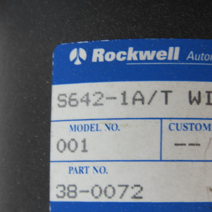 Rockwell S642-1A/T 40" Travel Linear Guided Rail Servo Drive Assembly