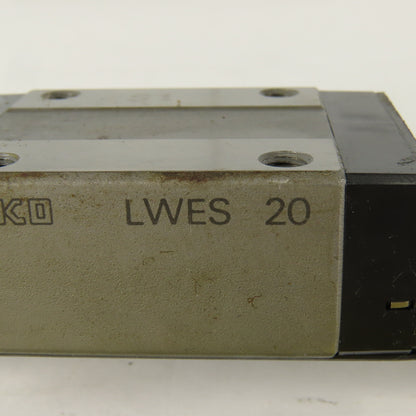IKO LWE 20 20mm Linear Guide Rail Bearing Block Assembly 1000mm OAL
