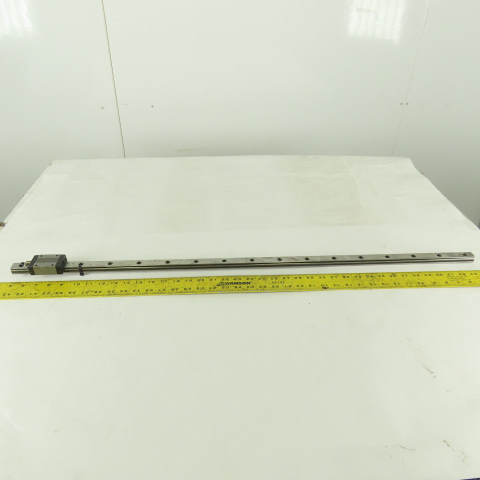 IKO LWE 20 20mm Linear Guide Rail Bearing Block Assembly 1000mm OAL