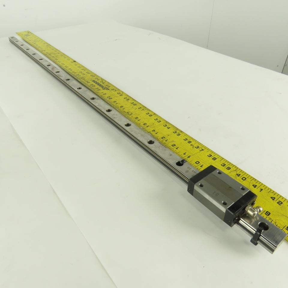 IKO LWE 20 20mm Linear Guide Rail Bearing Block Assembly 1000mm OAL