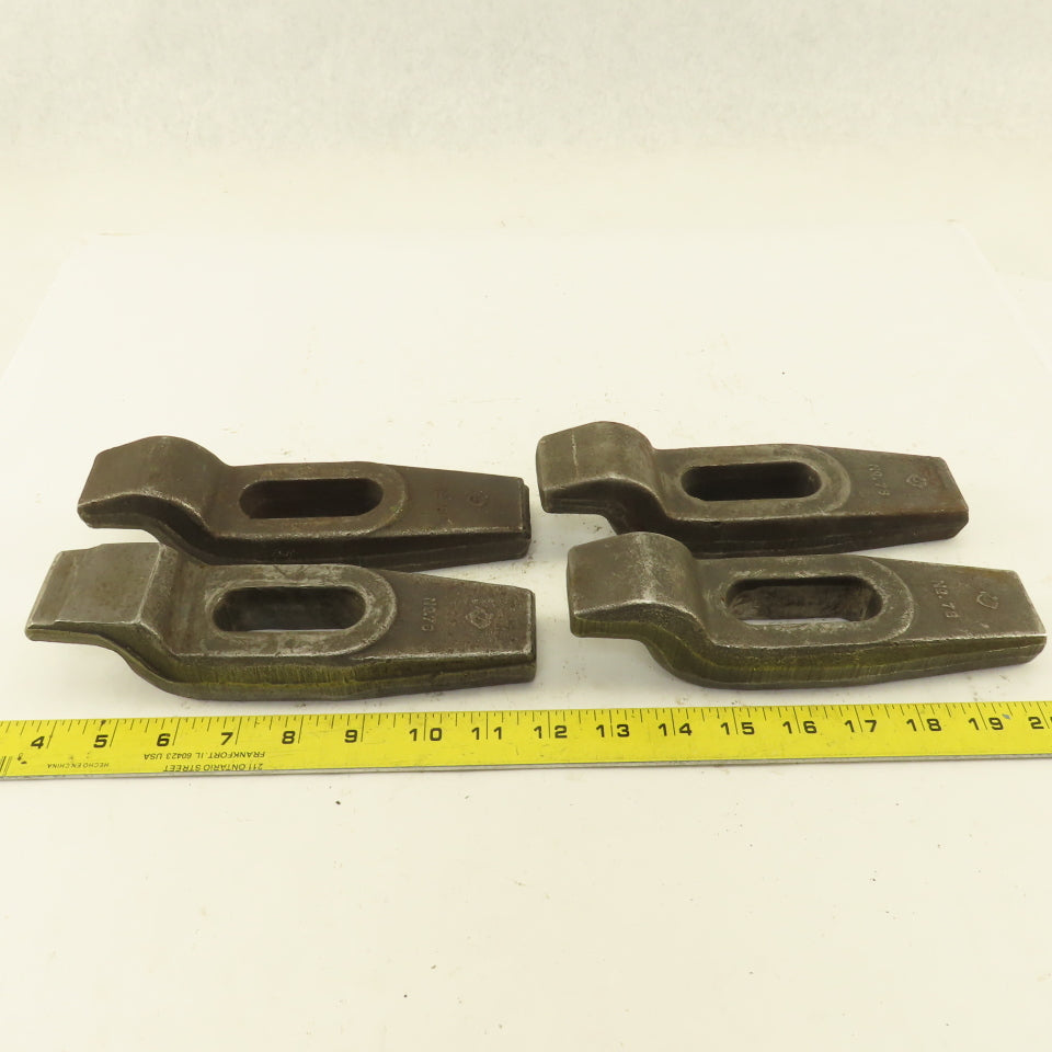 No. 73 Forged Steel Low Profile Clamp Machinist Work Holding  Lot of 4