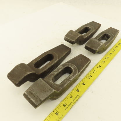 No. 73 Forged Steel Low Profile Clamp Machinist Work Holding  Lot of 4