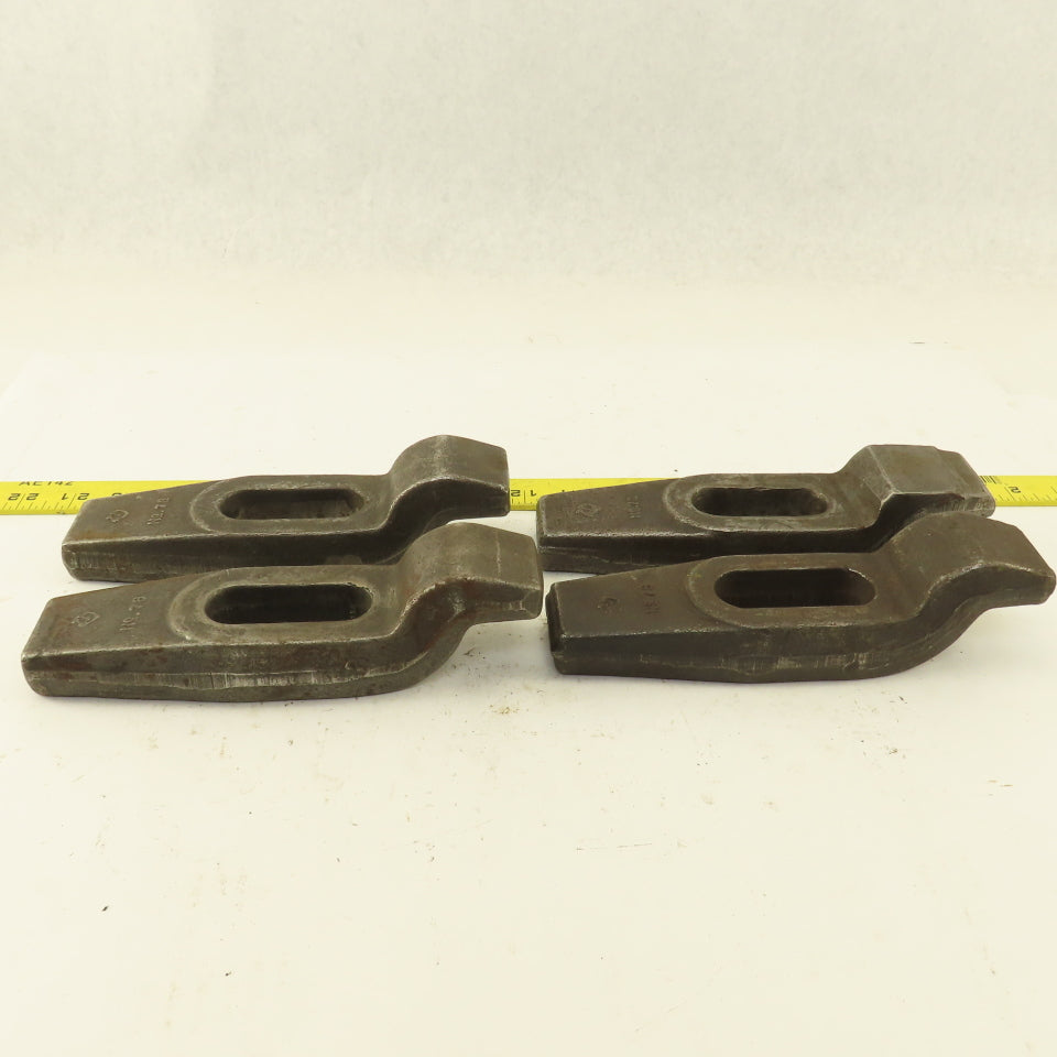 No. 73 Forged Steel Low Profile Clamp Machinist Work Holding  Lot of 4