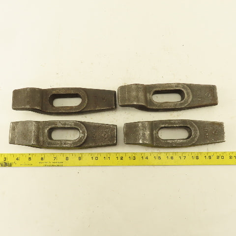 No. 73 Forged Steel Low Profile Clamp Machinist Work Holding  Lot of 4