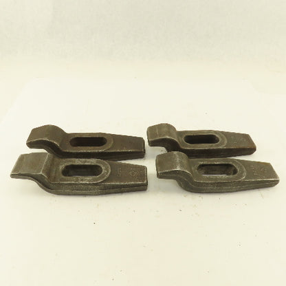 No. 73 Forged Steel Low Profile Clamp Machinist Work Holding  Lot of 4