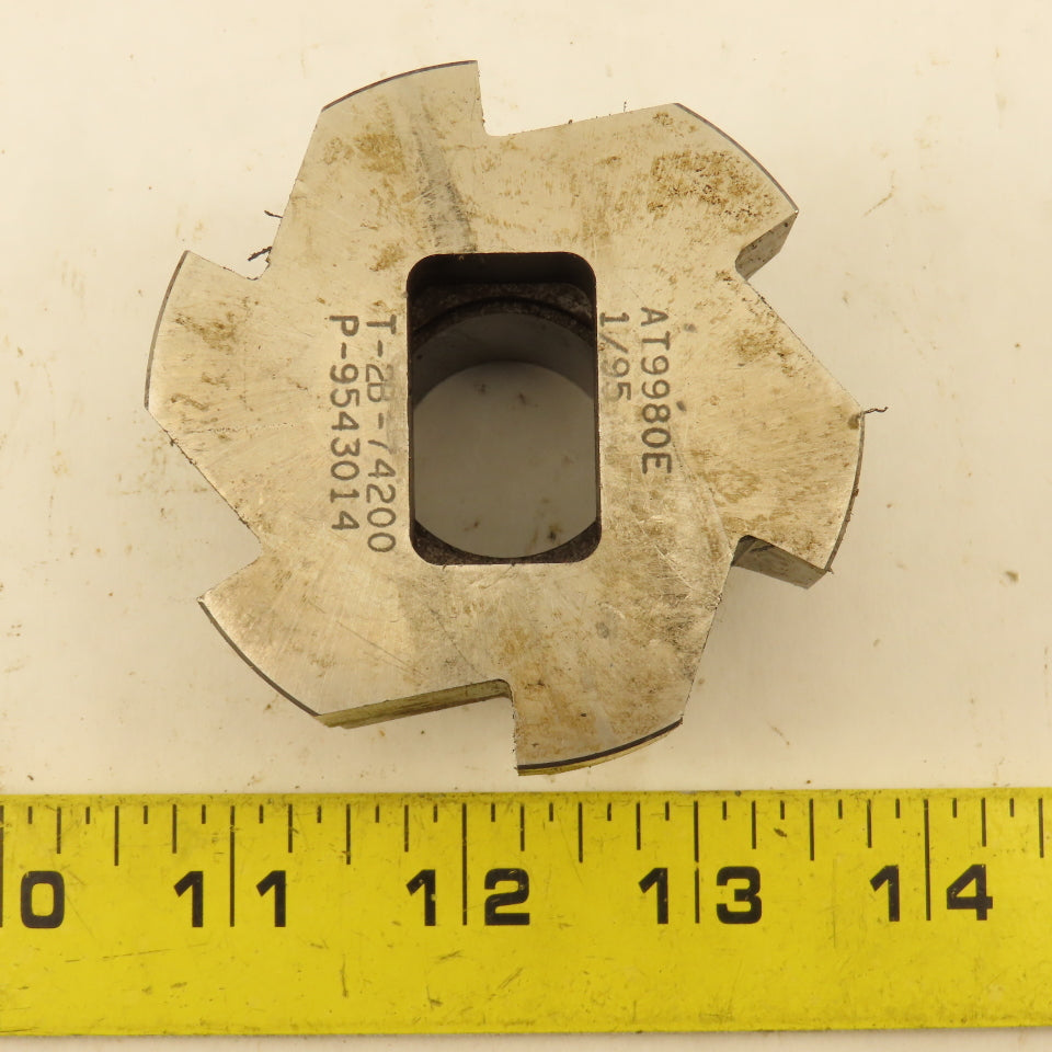 2-3/4" 1" OD Piloted Back Spot Facer Cutter 6 Flute