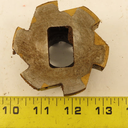 2-3/4" 1" OD Piloted Back Spot Facer Cutter 6 Flute TIN Coated