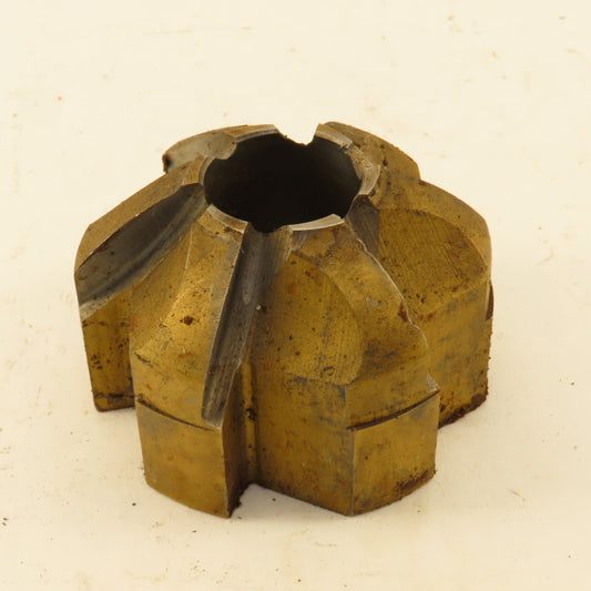 2-3/4" 1" OD Piloted Back Spot Facer Cutter 6 Flute TIN Coated
