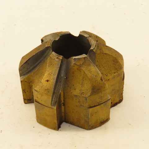 2-3/4" 1" OD Piloted Back Spot Facer Cutter 6 Flute TIN Coated