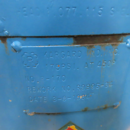 Quincy QSI 350 Rotary Screw Air Compressor Oil Sump Filter Housing