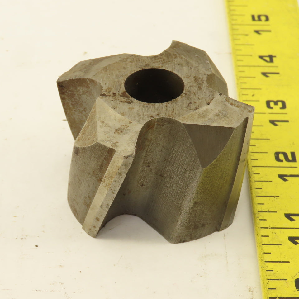 2-1/8" OD End Mill Cutter 4 Flute 5/8" Counter Bore Arbor