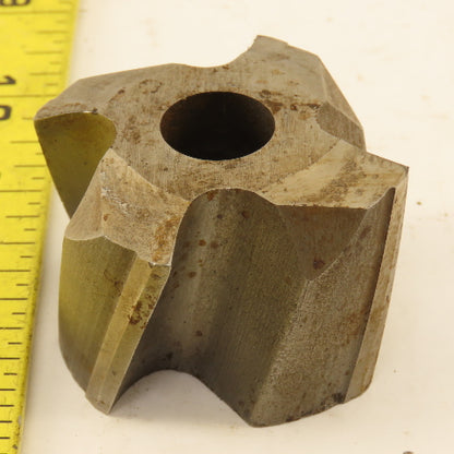 2-1/8" OD End Mill Cutter 4 Flute 5/8" Counter Bore Arbor