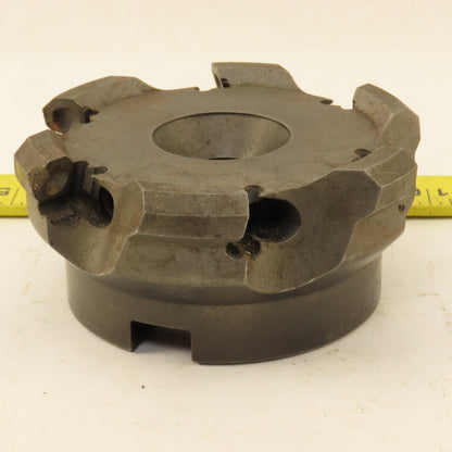 Seco R 220.43-04.00-07W 4" Indexing Insert Face Mill Cutter 6 Flute