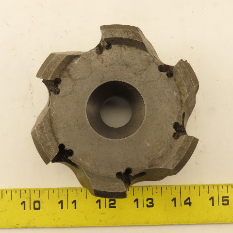 Seco R 220.43-04.00-07W 4" Indexing Insert Face Mill Cutter 6 Flute