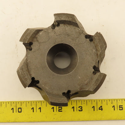 Seco R 220.43-04.00-07W 4" Indexing Insert Face Mill Cutter 6 Flute