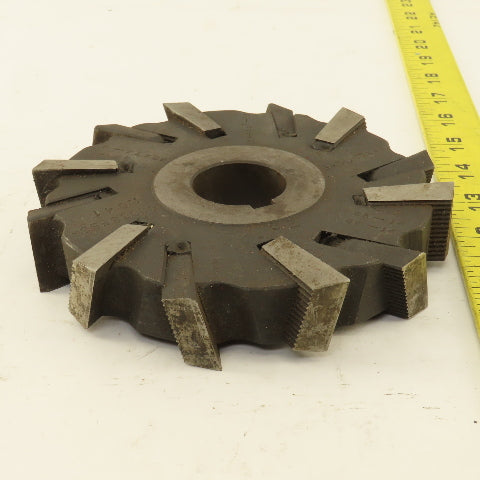 5-5/8"OD x 1.041" Wide Staggered Tooth Slot Side Mill Cutter 1-1/4" Arbor
