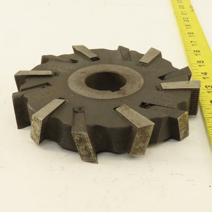 5-5/8"OD x 1.041" Wide Staggered Tooth Slot Side Mill Cutter 1-1/4" Arbor