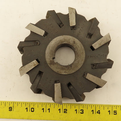 5-5/8"OD x 1.041" Wide Staggered Tooth Slot Side Mill Cutter 1-1/4" Arbor