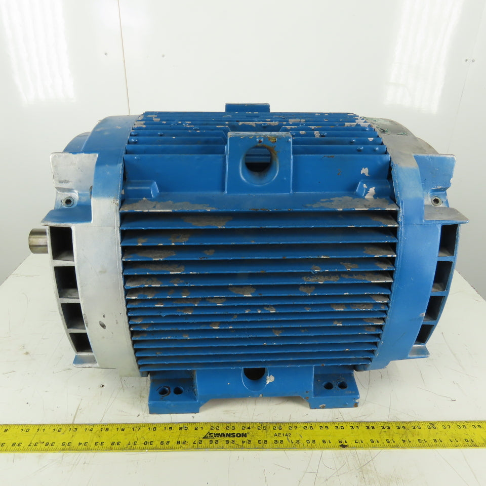 General Electric 75Hp Electric Compressor Motor 230/460V 3Ph 1790RPM 365TS Frame
