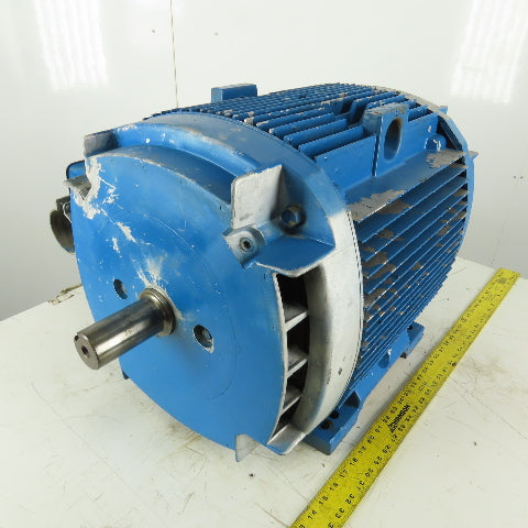 General Electric 75Hp Electric Compressor Motor 230/460V 3Ph 1790RPM 365TS Frame