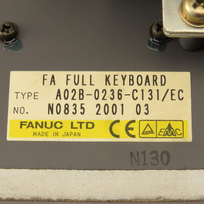 Fanuc A02B-0236-C131/EC FA Full Keyboard Operator HMI A08B-0082-C100 HDD Unit