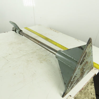 Brown & Sharpe Bar Feeder Stock Stand 45" Tall W/ Adjustable Height