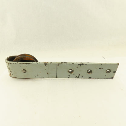 Heavy Duty Door Track Roller 5" x 17-1/2" Drop 1/2" Wide Groove