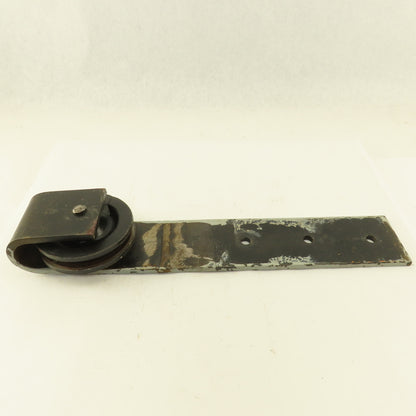 Heavy Duty Door Track Roller 5" x 17-1/2" Drop 1/2" Wide Groove