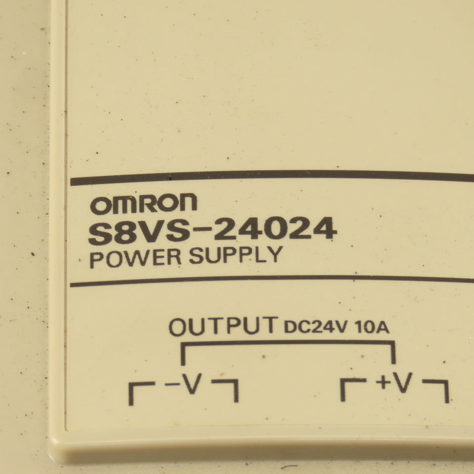 Omron S8VS-24024 100-240V AC 3.8A Power Supply 24VDC Output