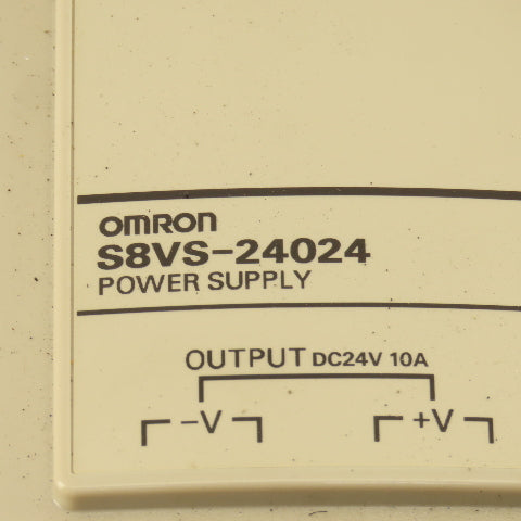 Omron S8VS-24024 100-240V AC 3.8A Power Supply 24VDC Output