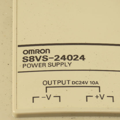 Omron S8VS-24024 100-240V AC 3.8A Power Supply 24VDC Output