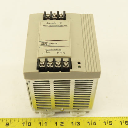 Omron S8VS-24024 100-240V AC 3.8A Power Supply 24VDC Output
