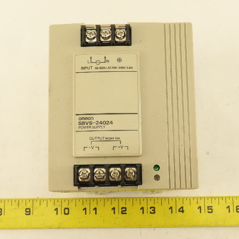 Omron S8VS-24024 100-240V AC 3.8A Power Supply 24VDC Output