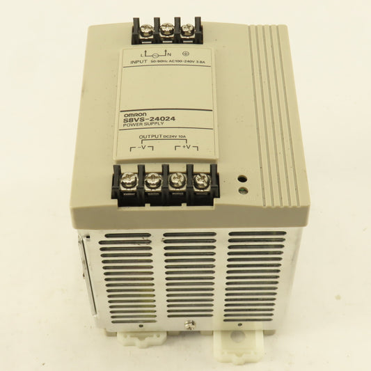 Omron S8VS-24024 100-240V AC 3.8A Power Supply 24VDC Output