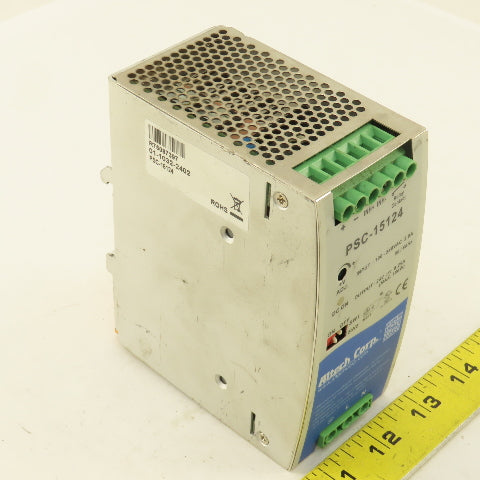 Altech Corp PSC-15124 Adjustable Input 100-240V 50/60Hz Power Supply 24VDC