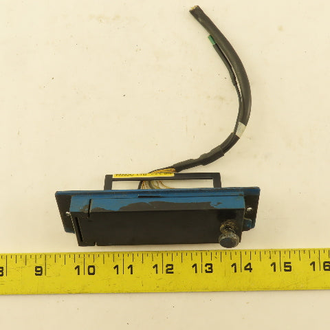 Fanuc A02B-0120-C192 25 Pin Female Port Panel Mount Interface W/ Cover