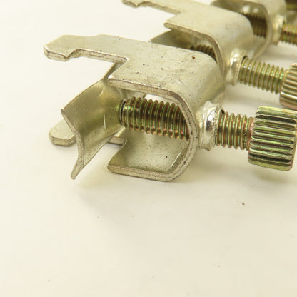 1/2" Wide DIN Rail Mount Cable Clamp Strain Relief Lot Of 18