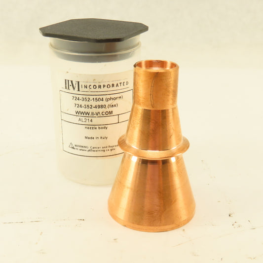 II-VI AL214 Laser Nozzle Body