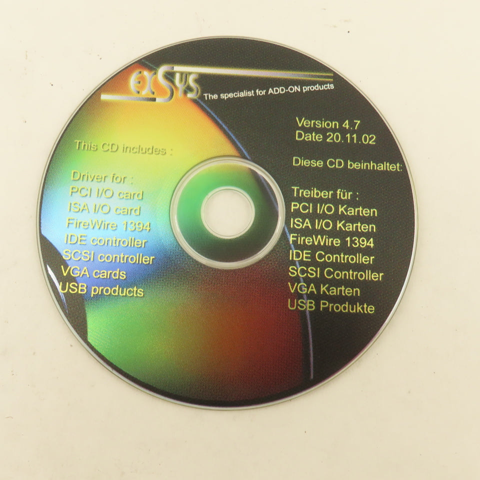 Exsys EX-41092 Rev. B Driver